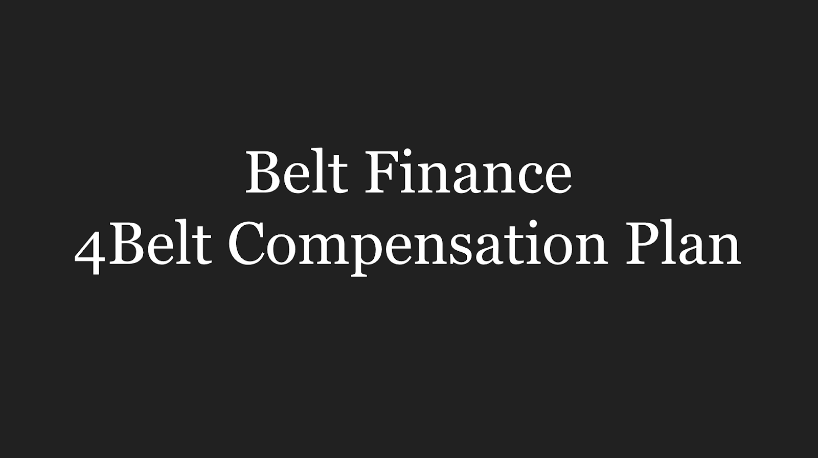 Belt Finance заявила, что компенсирует потери пользователям, которые непосредственно пострадали в пуле 4Belt