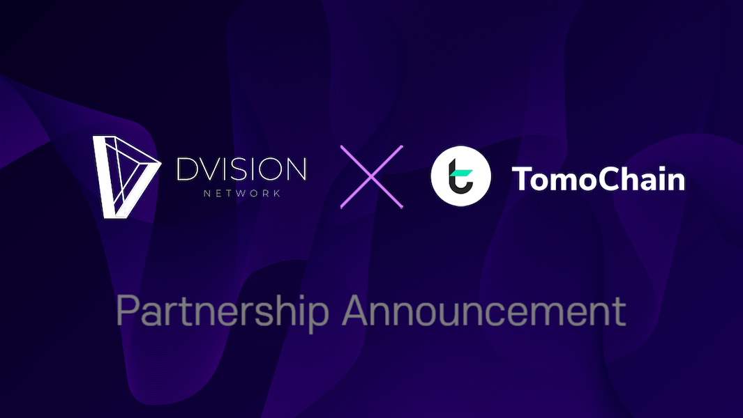 Платформа виртуальной реальности Dvision Network и TomoChain объявили о партнерстве