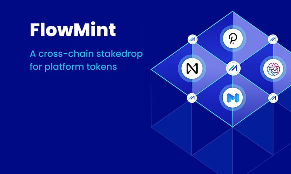 Marlin запускает аирдроп FlowMint для держателей Cosmos, IRISnet, Matic, NEAR и Polkadot