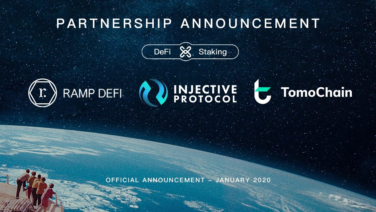 RAMP DeFi объявила о партнерстве с Injective Protocol и TomoChain