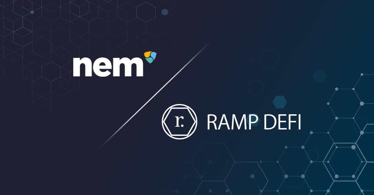 Nem запускает обернутый XEM для стекинга в RampDeFi