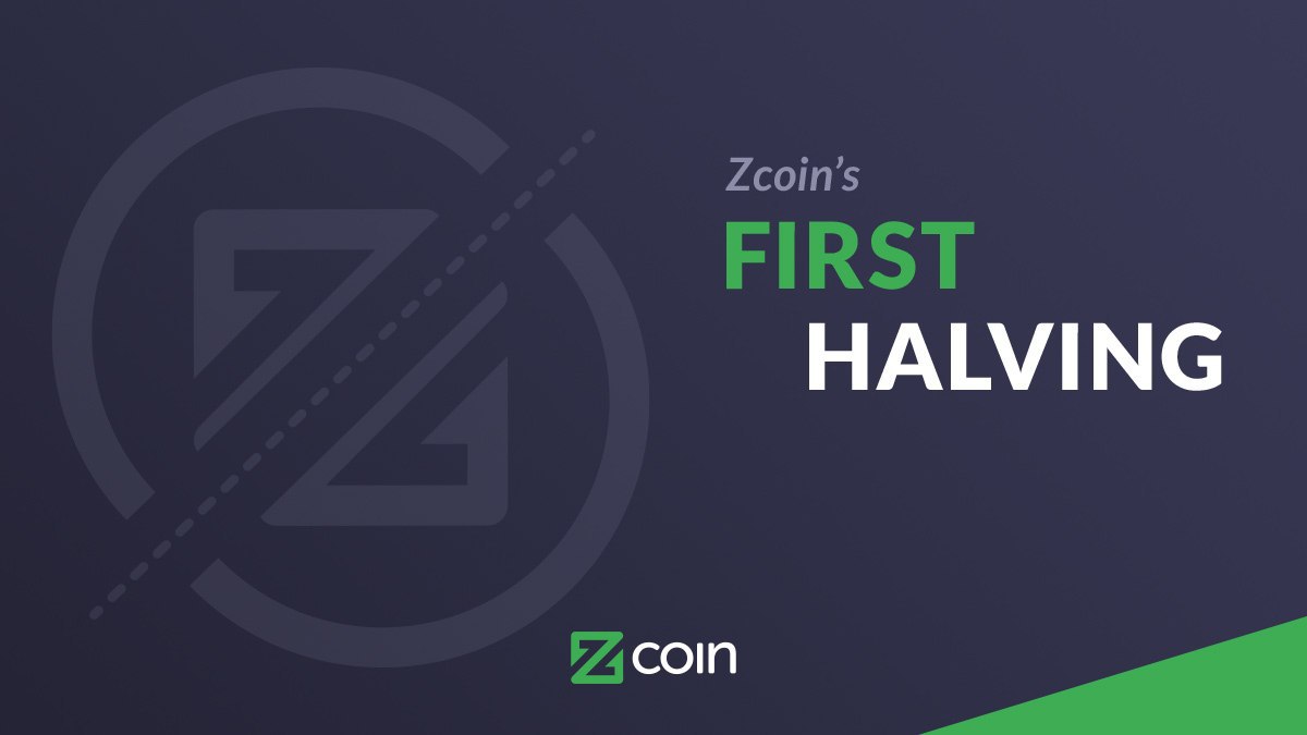 В сети ZCoin состоялся первый халвинг