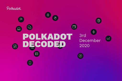 3 декабря пройдет онлайн-конференция с основателем Polkadot