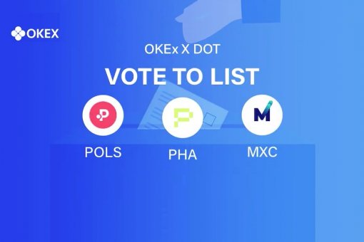 OKEx добавит токены MXC, Polkastarter POLS и Phala Network PHA