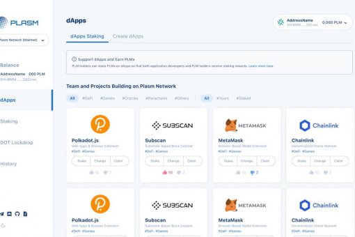 Plasm Network анонсировала сетевой портал