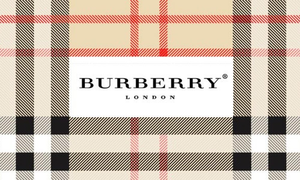 Фирменный рисунок burberry